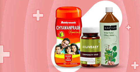 Get Upto 75% Off On Health Immunity Boosters